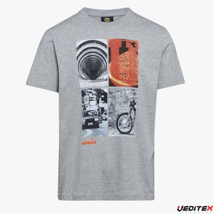 T-shirt manches courtes homme col rond GRAPHIC ORGANIC
