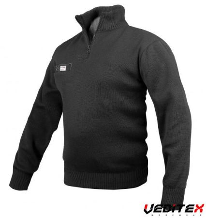 Pull col camionneur homme manches longues 