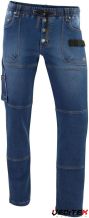 Pantalon de travail stretch en molleton type jeans [0307]