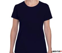 T-shirt manches courtes femme col rond [194.09]