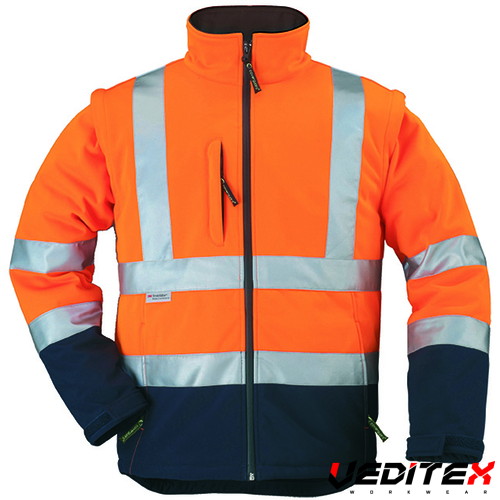 Softshell manches amovibles haute visibilit?� 7.630 [COVERGUARD]