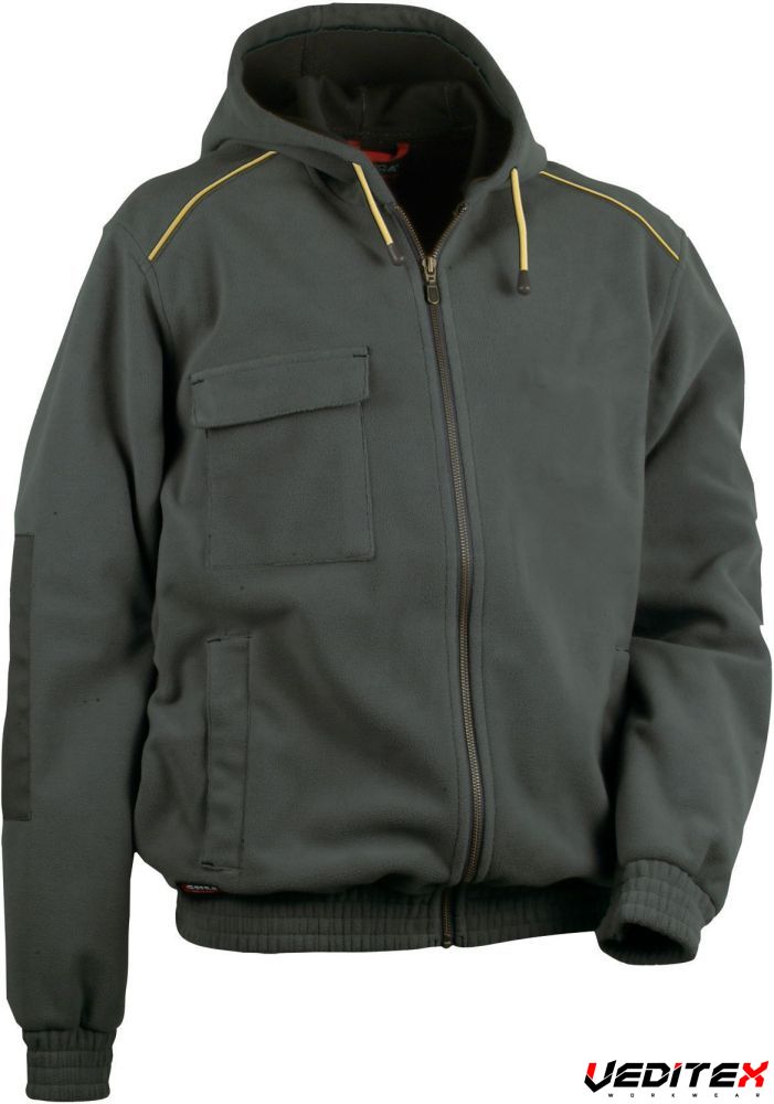 Sweat-shirt Polaire Demi-zip COFRA FAST Pour Homme - Veste De Travail Chaude, Avec étiquettes