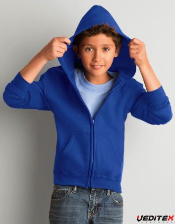 Sweat enfant zippé à capuche 270 g/ m2 - 298.09