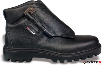 Chaussure de sécurité pour soudeur, coutures ignifugés  S3 HRO