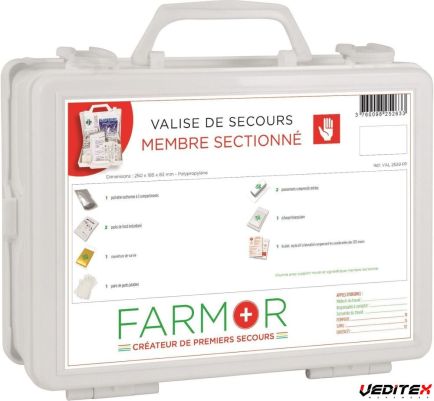 Valise de secours membres sectionnés