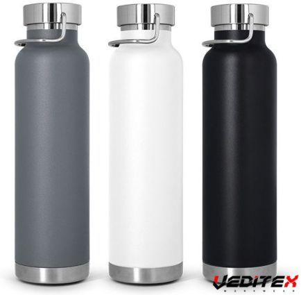 Bouteille isotherme en inox à double paroi 650ml 