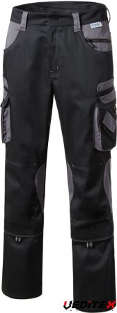 Pantalon de travail confortable en stretch avec genouillères, polyester/coton 5340