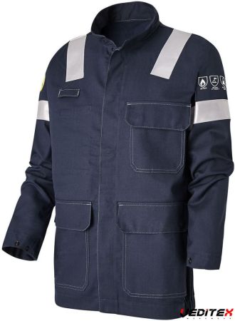 Veste de travail multirisques avec bandes TECHPROTECT