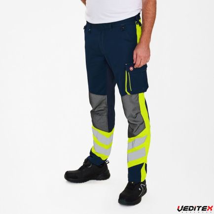 Pantalon de travail haute visibilité cargo [ENGEL] Vêtements non
