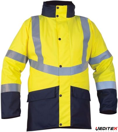 Veste de pluie haute visibilité BERGEN - CLASSE 3