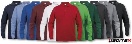 Polo manches longues homme LINCOLN