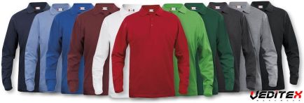 Polo manches longues homme LINCOLN