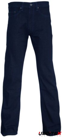 Pantalon de travail en jeans stretch DARK BLUE 95142 /S22