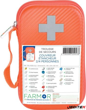 Trousse de secours (couvreur & étancheur) 2/4 personnes