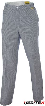 Pantalon cuisinier pied de poule classique - PREMIUM