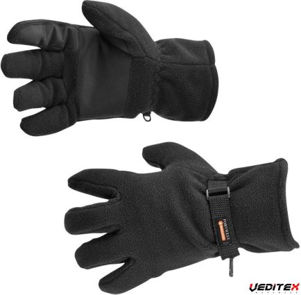 Gants hiver doublés, fourrés, protection froid