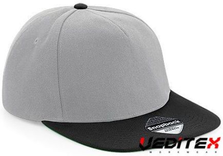 Casquette visière plate snapback Yupoong publicitaire personnalisée