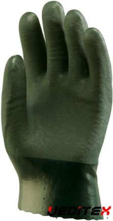 Gants polymère vert Actifresh®, protections chimiques : J K L