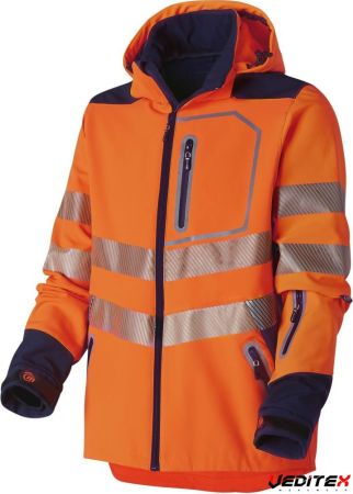 Softshell haute visibilité renforcé ripstop-0514 [MOLINEL]