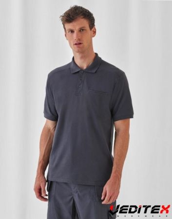 Polo de travail homme poche poitrine 100 % coton 230g/m2- 590.42