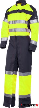 Combinaison multirisques haute visibilité normé ATEX QUICK SAFELINE - SAFEQK88AS