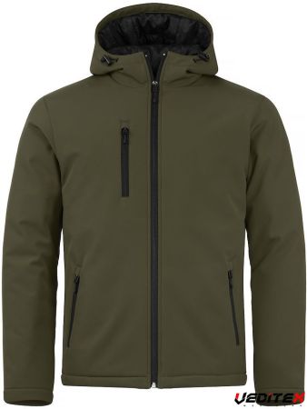Veste softshell à capuche doublée