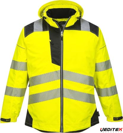 Veste de pluie haute visibilité - CLASSE 3