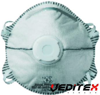 Demi masque filtrant coque - FFP2