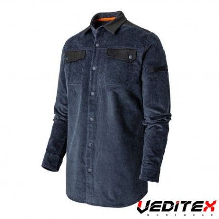 Chemise de travail en velours