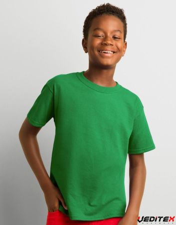 T-shirt enfant manches courtes col rond 