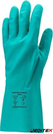 Gant nitrile protection chimique type B - 3.0.0.1.X.