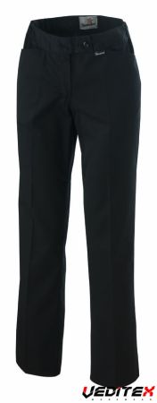 Pantalon de cuisine et service femme, coupe droite EXALT'R "2103"