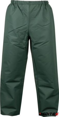 Pantalon de pluie enduction PVC souple; 310 g/m2