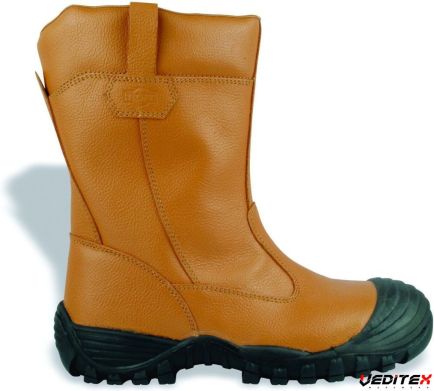 Botte de sécurité en cuir imprimé S3 CI UK SRC - NEW CASTLE