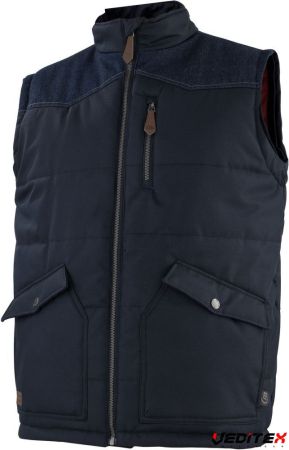 Gilet de travail puls matelassé denim BODY WARMER