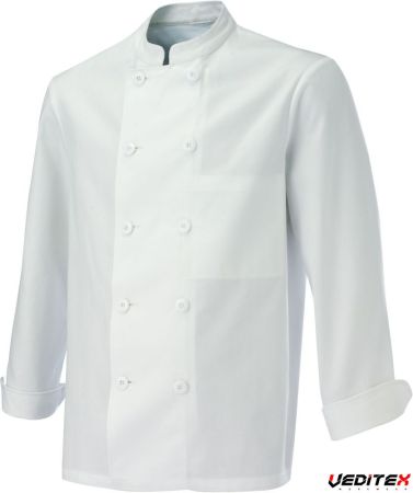 Veste de cuisne manches longues homme PREM'S COTON