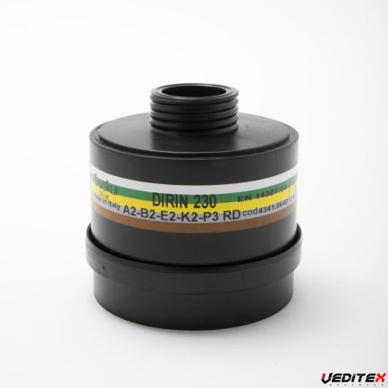 Filtre combiné avec pas de vis universel- DIN FILTER A2B2E2K2P3