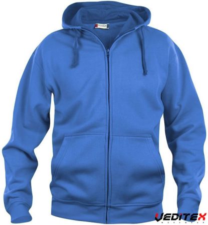 Sweat homme zippé à capuche 280g/m2 - HOODY