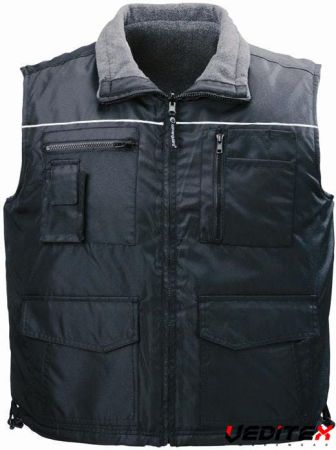 Gilet cariste 100% polyester doublé polaire OXFORD