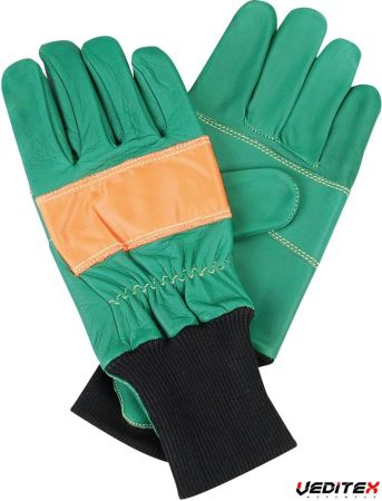 Gants de Protection Forestier, classe 2, type poignet en cuir