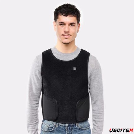 Gilet avec scratchs côté, Eco-conçue -WARM ACTIVE 