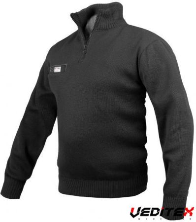 Pull col camionneur homme manches longues 