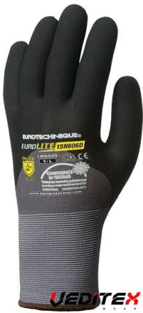 Gants de protection en nylon spandex, enduction nitrile picots - 4.1.3.1.X.