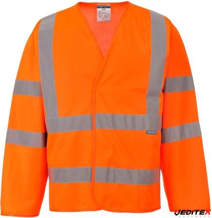 Gilet manches longues haute visibilité - CLASSE 3