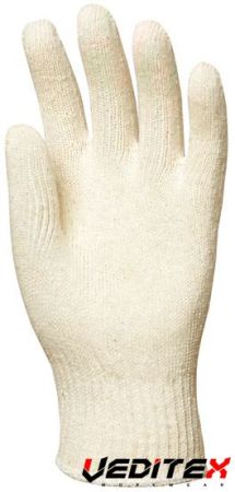 Gants coton tricoté léger