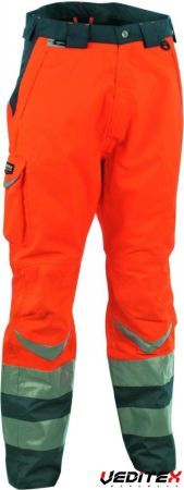 Pantalon de pluie haute visibilité, renfort genoux SAFE [COFRA]