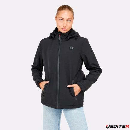Veste softshell chauffante