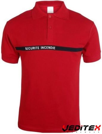 Polo de sécurité incendie homme POLO SI