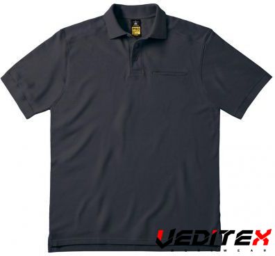 Polo de travail homme manches courtes