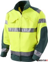 BLOUSON JAUNE / VERT ALPIN